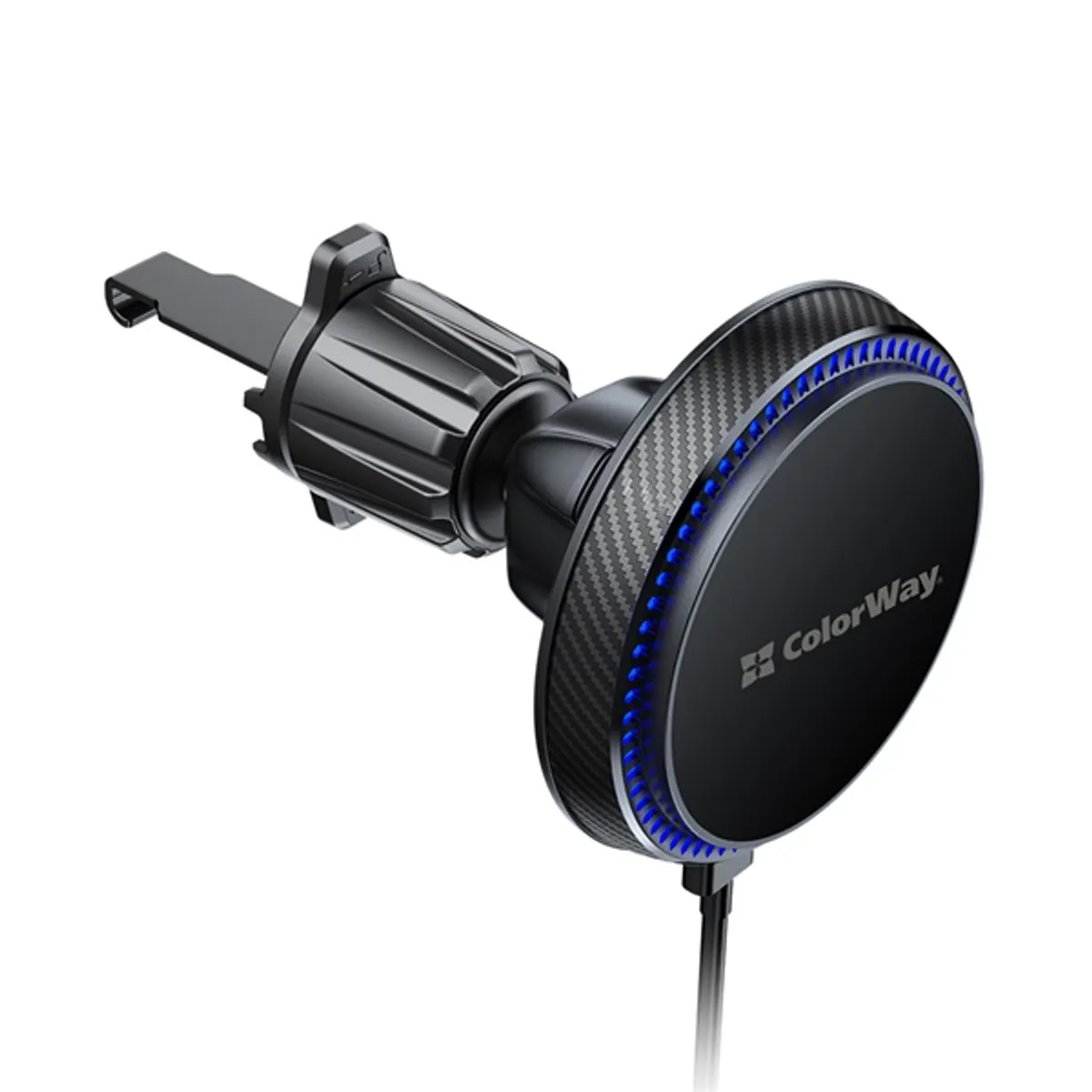 COLORWAY CW-CHMW041Q-BK autós vezeték nélküli töltő és tartó MagSafe 360 fokos 15W fekete #5