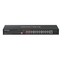 TP-LINK MS128GP 28-portos PoE nem menedzselt 2x SFP rackbe szerelhető 1Gb Réz