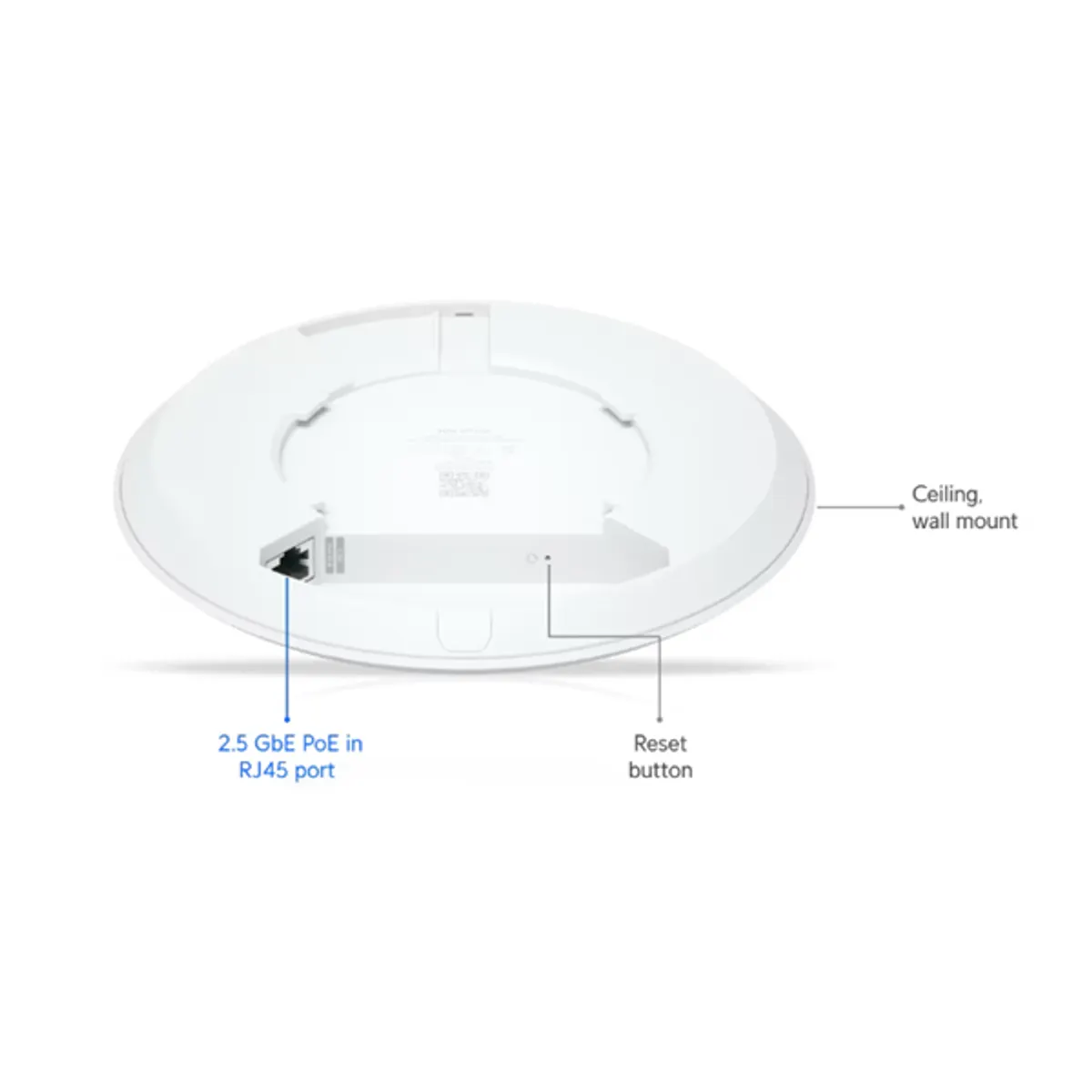 Ubiquiti U7-LITE UniFi U7 Lite beltéri, 2,5 GbE, PoE támogatás, WiFi 7, 2x2 MU-MIMO #3