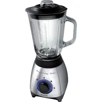 Sencor SBL 4371 turmixgép 600 W 1,5 L üvegkehely 2 sebességfokozat pulzáló jégtörő rozsdamentes pengék