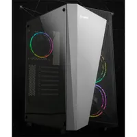 Zalman S4 PLUS ATX Mid Tower ablakos fekete 3x RGB USB 3.0 táp nélküli #1