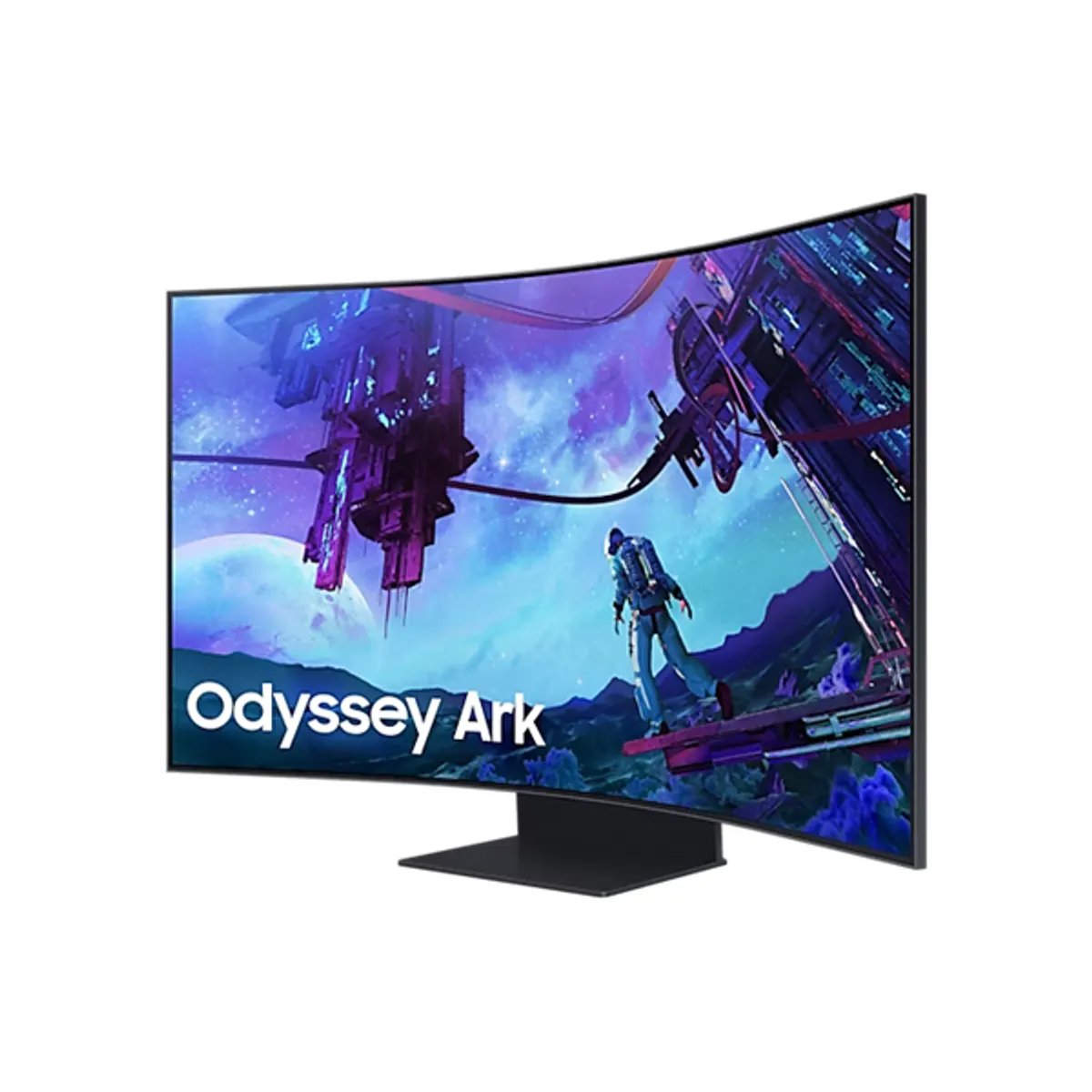 SMG MON LS55CG970NUXDU játékmonitor 55" UHD 3840x2160 165 Hz VA 1000R HDR 1 ms HDMI DP USB beépített hangszóró #3