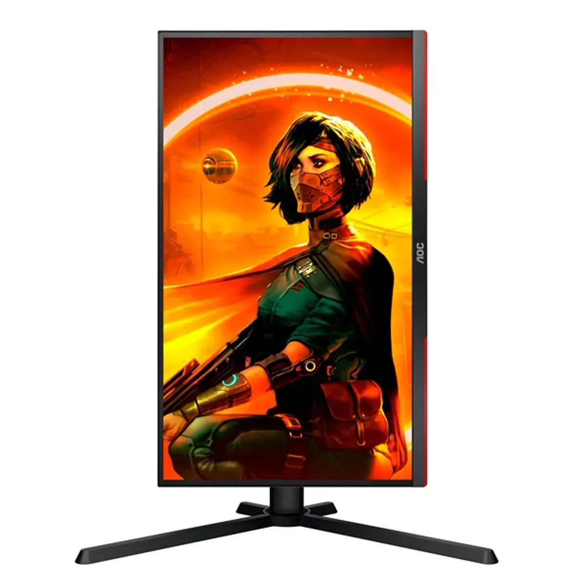 AOC 25G3ZM-BK 24,5" FHD VA 240 Hz 1 ms Freesync Premium Pivot állítható magasság 100x100 VESA #5