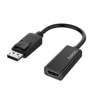 Hama 00200335 DisplayPort HDMI adapter 3840x2160@30 fekete #1