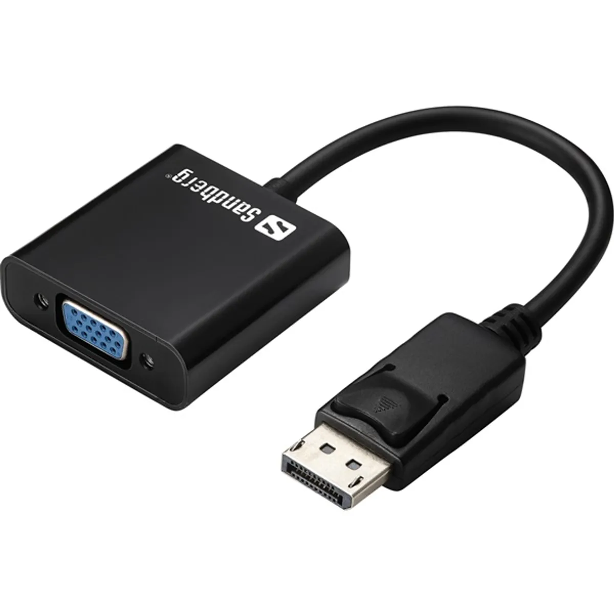 SANDBERG 508-43 DisplayPort-VGA adapter 1x DisplayPort férfi 1x VGA női 20 cm DP 1.2 1080p #1