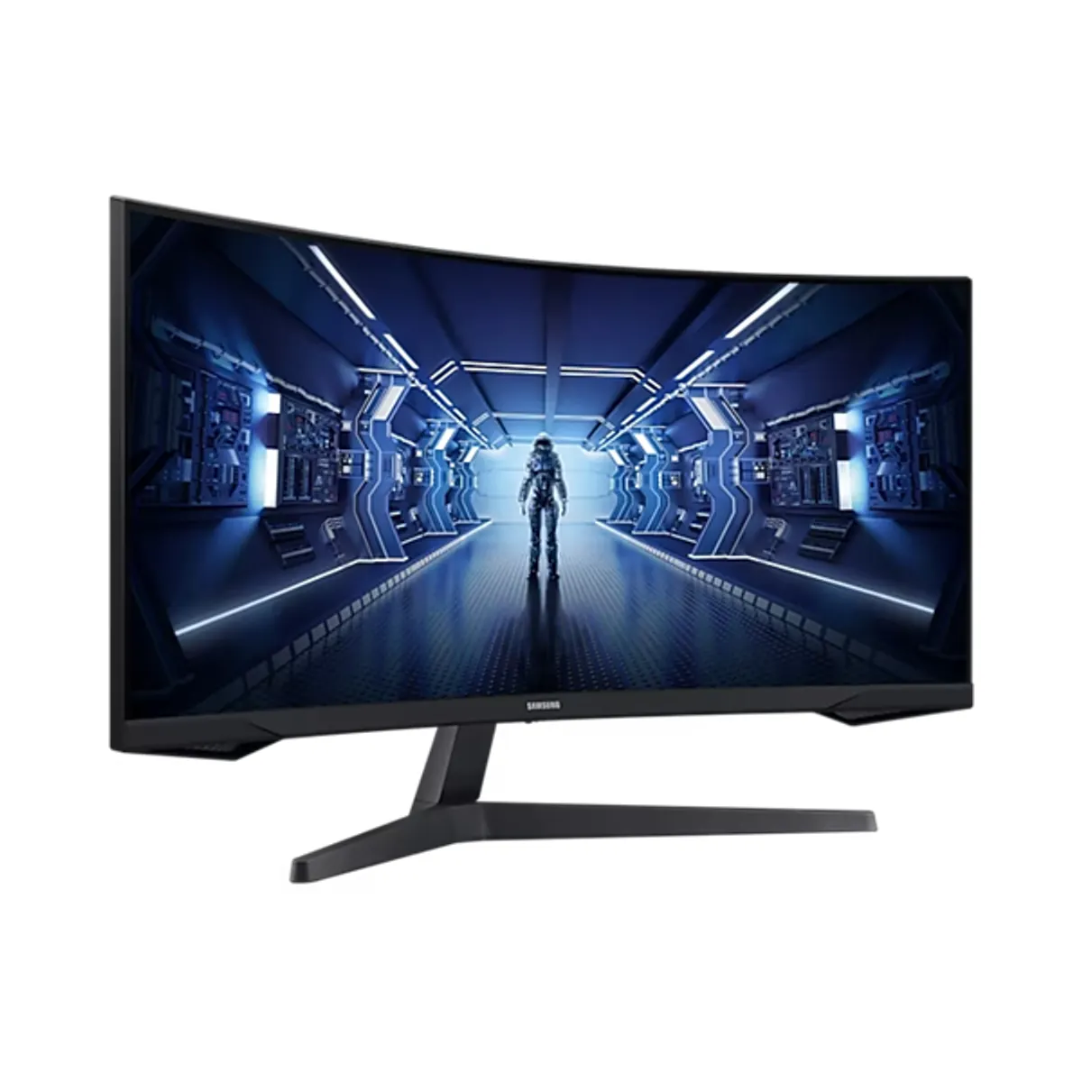 SMG MON LC34G55TWWPXEN 34" ultrawide gaming monitor 3440x1440 165 Hz VA 21:9 1000R HDR ívelt dönthető #4