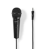 NEDIS MICTJ100BK asztali mikrofon USB-tápellátás 3,5 mm csatlakozás mindenirányú frekvencia 50 Hz-16 kHz impedancia 2200 ohm fekete #3