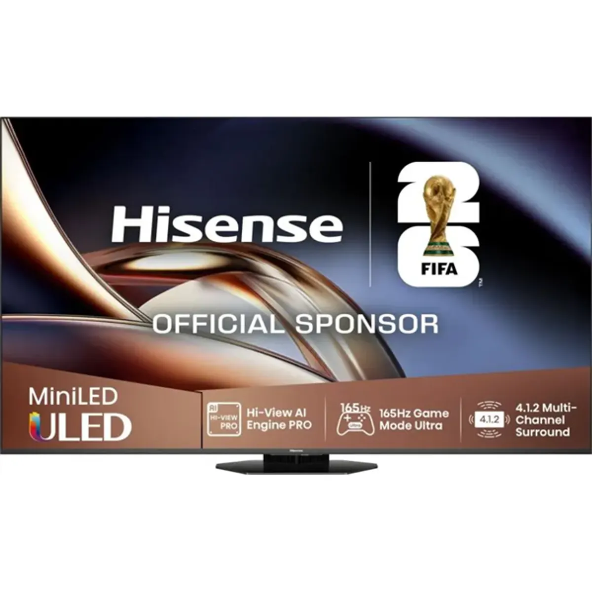HISENSE 75U8Q ULED Mini-LED PRO 75" 4K HDR 10 Dolby Vision IQ HLG Pantone AI VIDAA USB-C VRR ALLM HDMI 2.1 #1