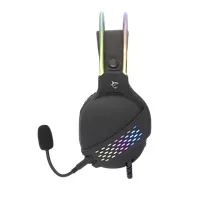 Whiteshark GH-2140 Ox RGB gamer fejhallgató 50 mm meghajtó USB és 2x 3,5 mm, RGB világítás, mikrofon eltávolítható, 20-20000 Hz #2