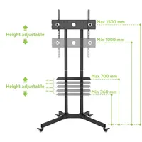 Techly ICA-TR6 falitartó 600x400mm vesa #8