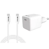 Sandberg 441-58 USB-C töltő 20W PD 2in1 1m USB-C kábel #1