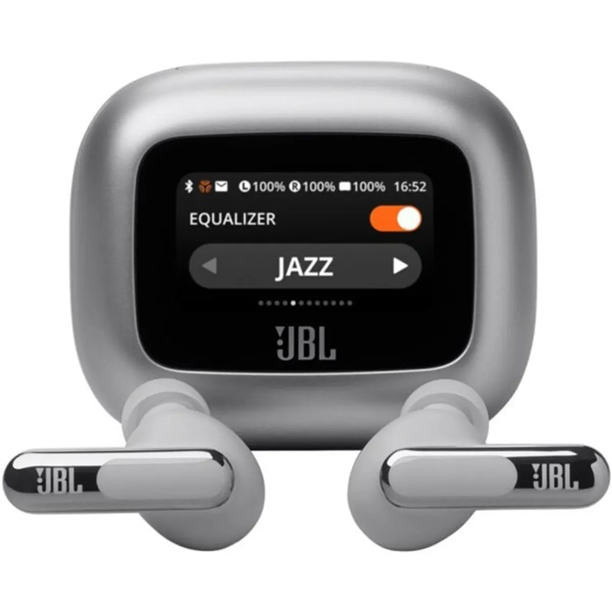 JBL JBLLIVEBEAM3SIL Live Beam 3 fülhallgató adaptív zajszűrés Bluetooth 5.3 IP55 6 mikrofonos beamforming #1
