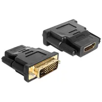 Delock 65466 Dvi-D dual link hdmi adapter fekete
