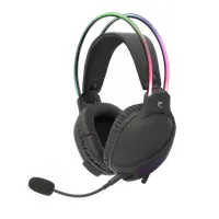 Whiteshark GH-2140 Ox RGB gamer fejhallgató 50 mm meghajtó USB és 2x 3,5 mm, RGB világítás, mikrofon eltávolítható, 20-20000 Hz #1
