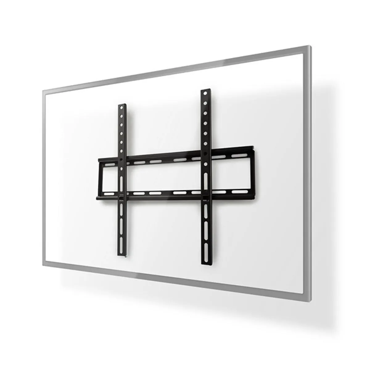 NEDIS TVWM1031BK rögzített fali TV-tartó 23-55" max. 35 kg VESA 100x100-400x400 23 mm faltól #1