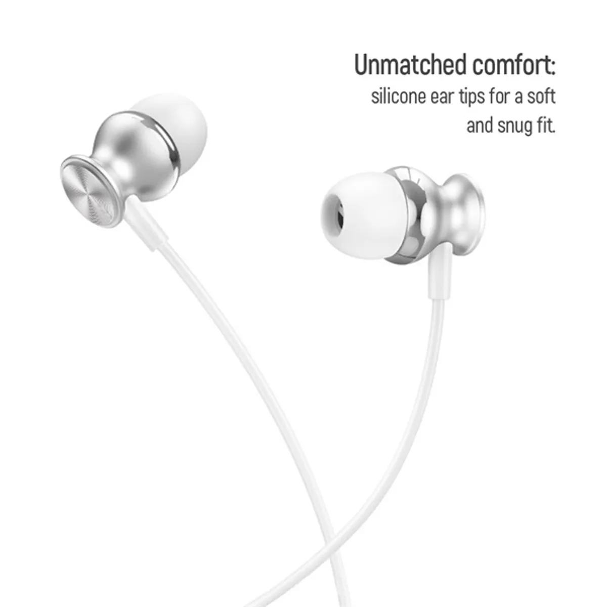 COLORWAY CW-WD03WT UrbanBeat White 3,5 mm jack 1,2 m mikrofon beépített távirányító #2