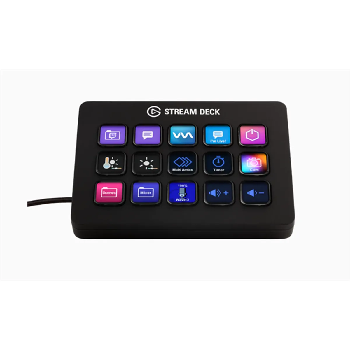 CORSAIR 10GBA9901 Stream Deck MK.2 15 LCD billentyű előlapi panel cserélhető #2