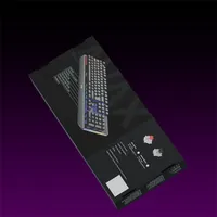 AVAX AVAX_FS01B FS01B Full size mechanikus billentyűzet alumínium vázzal Outemu barna kapcsolóval RGB hot-swappable, magyar kiosztás #6