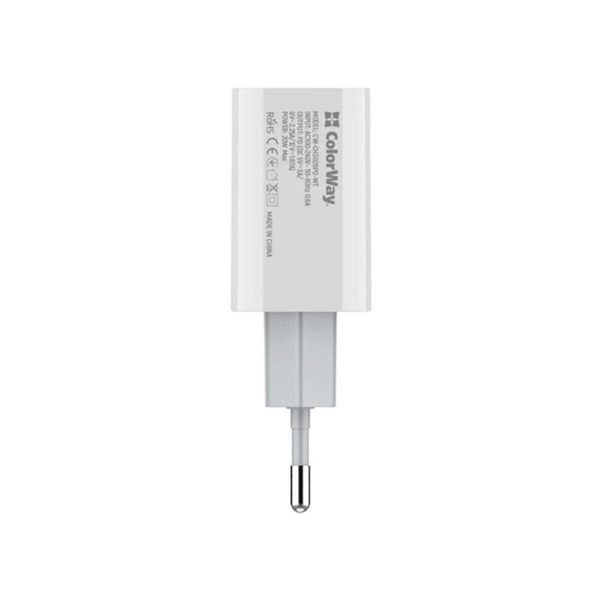 ColorWay CW-CHS026PD-BK USB-C PD 20W töltő 1 port PD 3.0 fekete #5