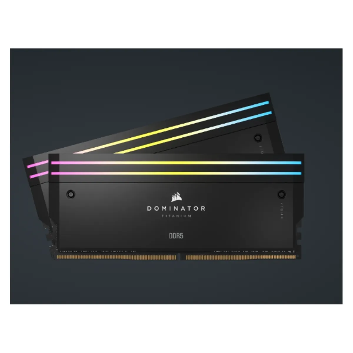 Corsair CMP32GX5M2B6400C32 Dominator Titanium RGB DDR5 32GB 2x16GB 6400MHz fekete #1