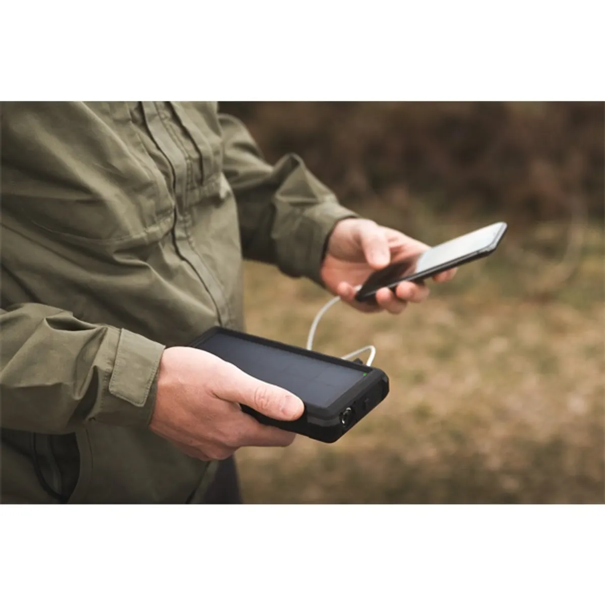 SANDBERG 420-38 Outdoor Solar Powerbank 24000 IP67 napelemes USB-C bemenet 5V3A USB-C kimenet 5V3A 2x USB-A kimenet QC3.0 5V3A 9V2A 12V1.5A #5