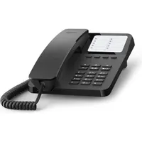 GIGASET S30054-H6538-R601 Desk 400 4 közvetlen tárcsázó, 10 gyorstárcsázó, tápellátás vonalról, hallókészülék kompatibilis, LED hívásjelző, DTMF mód