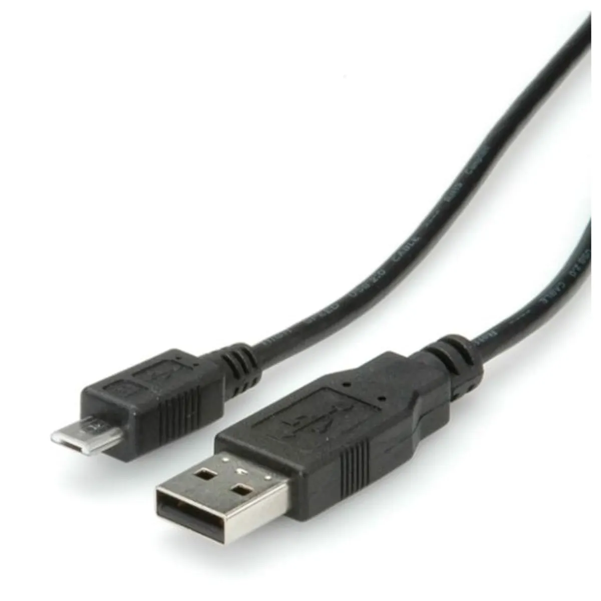 ROLINE 11.02.8754 kábel USB A-MicroUSB B 0,8 m USB 2.0 #1