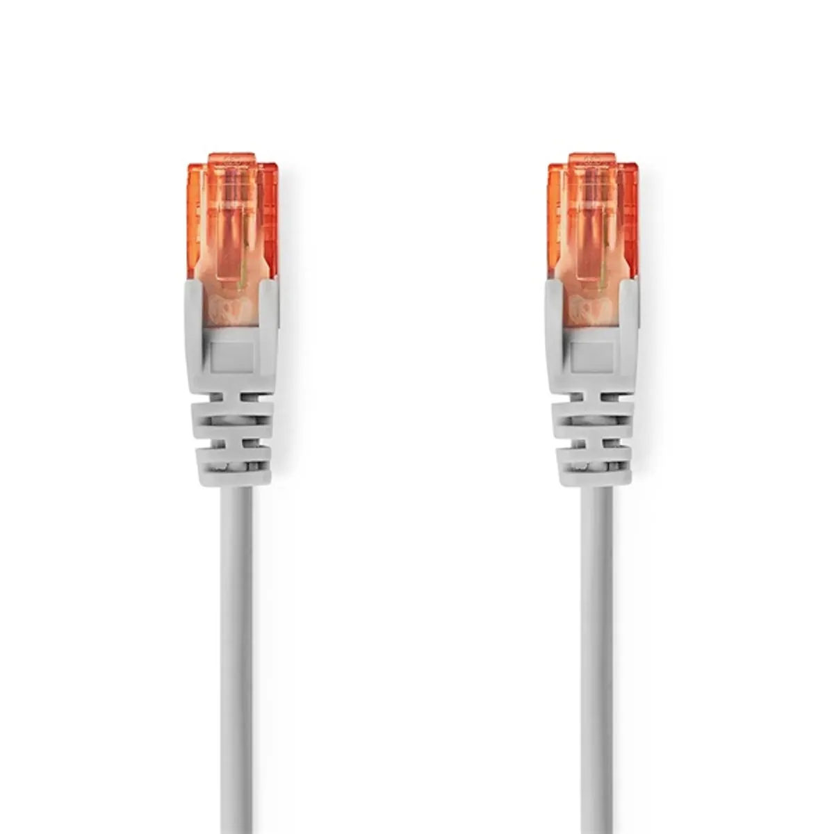 NEDIS CCGL85230GY100 UTP Cat6 patch kábel 10 m szürke aranyozott RJ45 #1