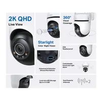 TP-LINK Tapo C520WS 2K4MP IP66 beltéri és kültéri dóm kamera 3,18mm microSD kétirányú hang #2
