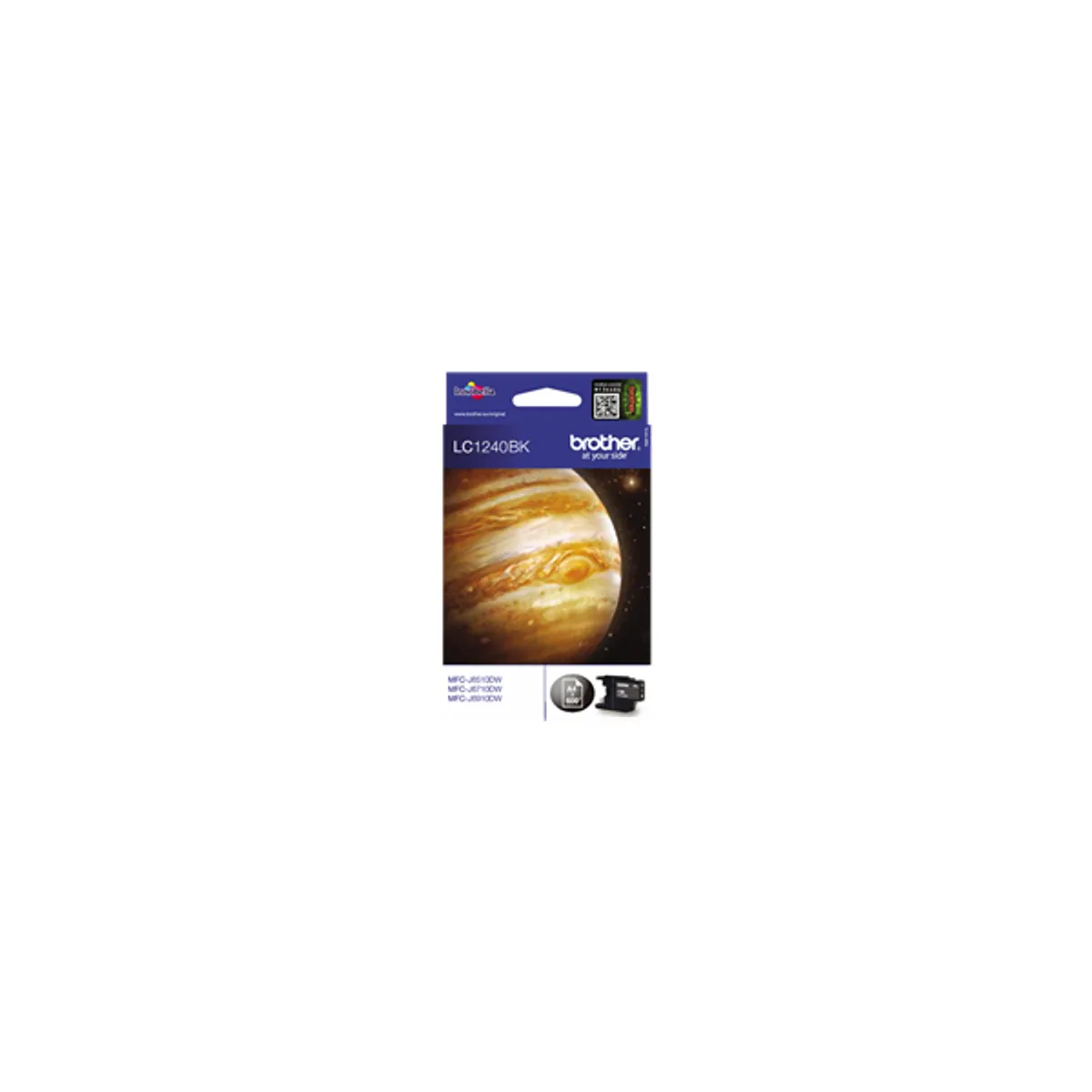 Brother LC1240BK fekete tintapatron 600 oldal kompatibilis MFC-J430W, MFC-J625DW, MFC-J825DW, MFC-J5190DW #2