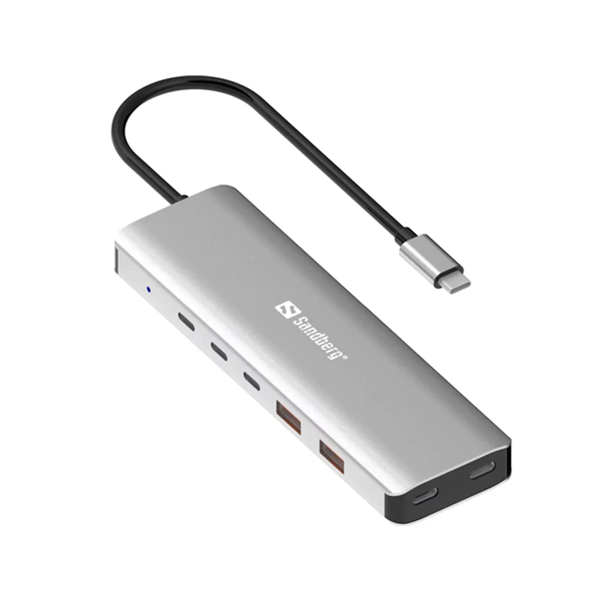 SANDBERG 136-79 USB-C hub 5 USB-C és 2 USB-A 100W PD 10 Gbps #2