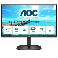 AOC 22B2HEU 22B2H 21.5" FHD VA 75 Hz 4 ms HDMI VGA 100x100 #1