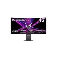 LG MON 45GX900A-B.AEU 45GX900A OLED 3440x1440 21:9 240 Hz 0,03 ms ívelt állítható magasság Dönthető VESA 100x100 HDMI DisplayPort USB Type-C