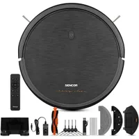 SENCOR SRV 3150OR 2az1-ben robotporszívó 7,5 cm magasság 2600 mAh Li-lon akkumulátor 100 perc üzemidő Smart Room #3