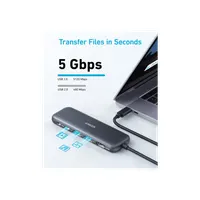 Anker A8355H11 Usb-C hub 5-in-1 4k hdmi 2x Usb-A pd-in 100w #4