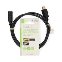 NEDIS CVGL34096BK10 Kábel fekete #3
