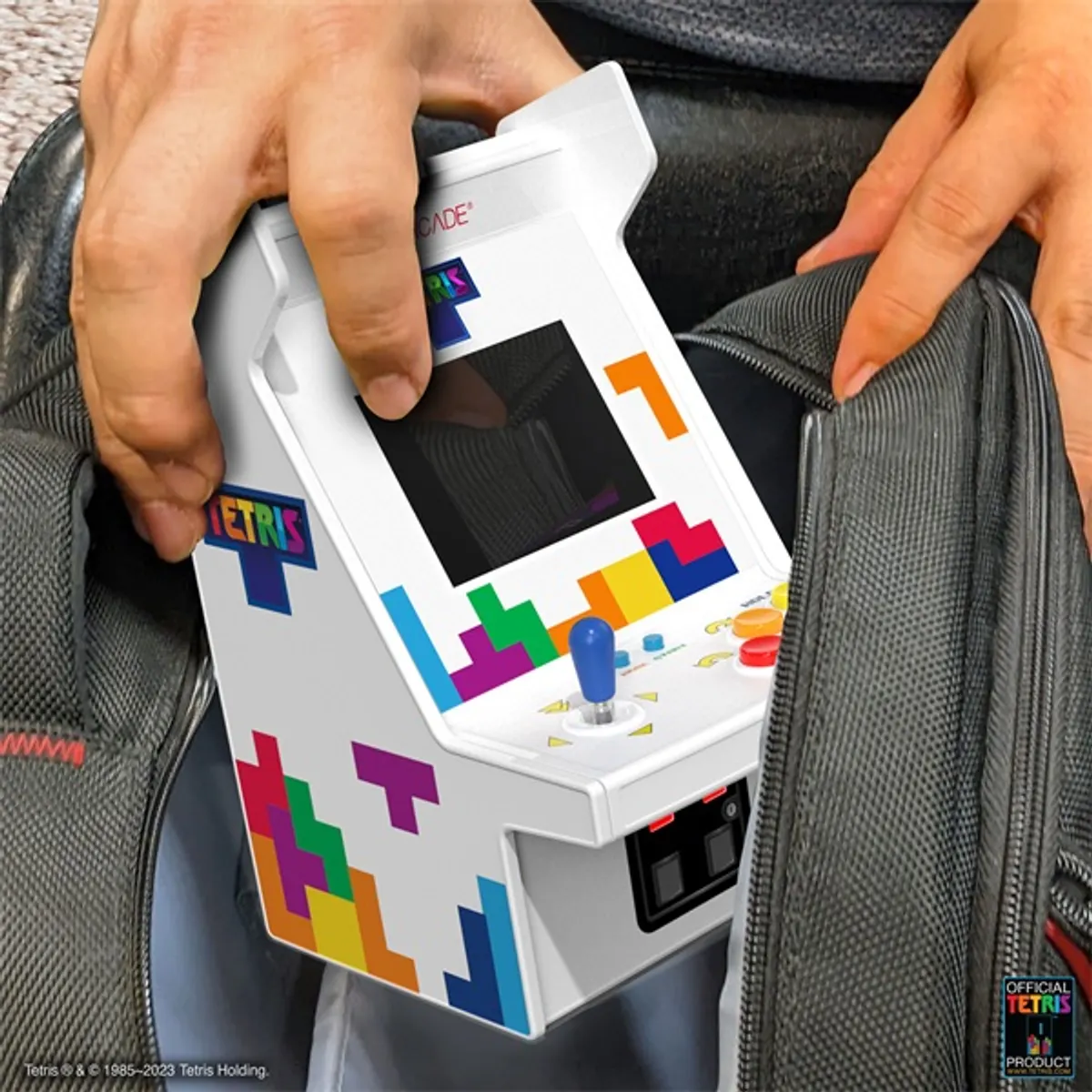 My Arcade DGUNL-7025 Tetris Micro Player Pro 2.75" kijelző, állítható fényerő, beépített hangszóró, 4 AA elem vagy USB-C #5
