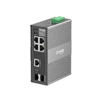 TP-LINK IES206G Omada 4×1GbE RJ45, 1× SFP, 1× kombó SFP RJ45 port, 12 Gbps, 8000 MAC, QoS 802.1p, LAG, VLAN, webes és felhőalapú kezelés