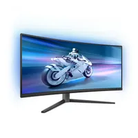 Phi mon 34M2C6500-00 OLED 34" 21:9 1800R 175 Hz 0,03 ms HDR HDMI DP USB beépített tápegység dönthető forgatható állítható magasság VESA 100x100 #2