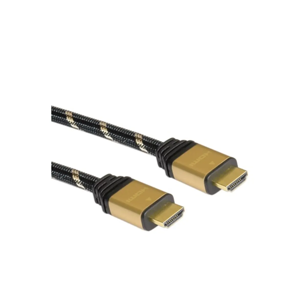 ROLINE 11.04.5561 HDMI Premium M-M 1.0m ARC aranyozott #1