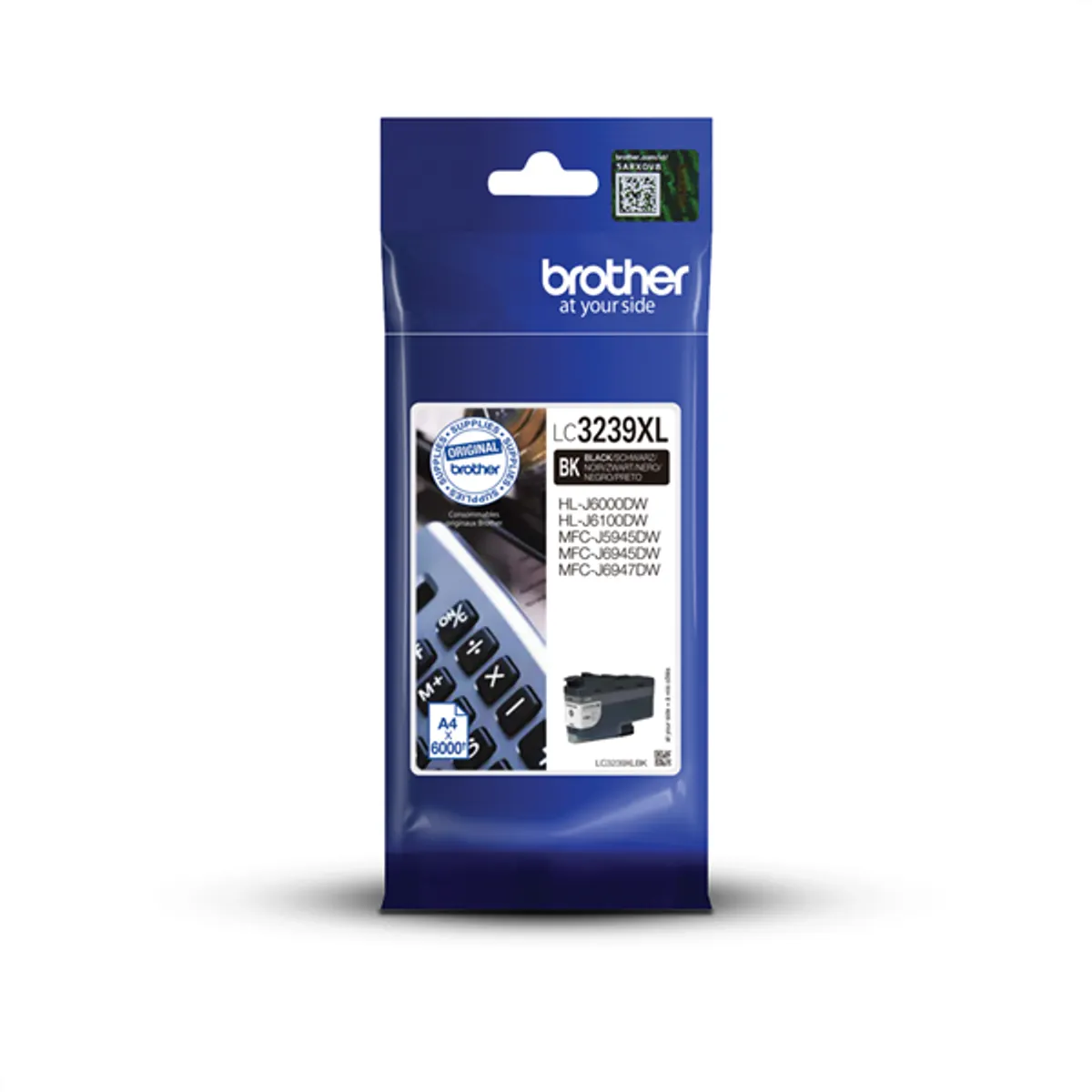 Brother LC3239XLBK tintapatron fekete XL 6000 oldal #1