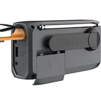 SANDBERG 421-17 Survivor DAB rádió All-in-1 4500 mAh powerbank, Bluetooth 5.0, napelemmel tölthető, kézi hajtás, zseblámpa 1,5 W #3