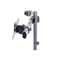 MULTIBRACKETS 7350073733309 M Deskmount Basic Dual 15-27" Fekete 75x75 100x100 VESA Dönthető Forgatható 7,5 kg #2