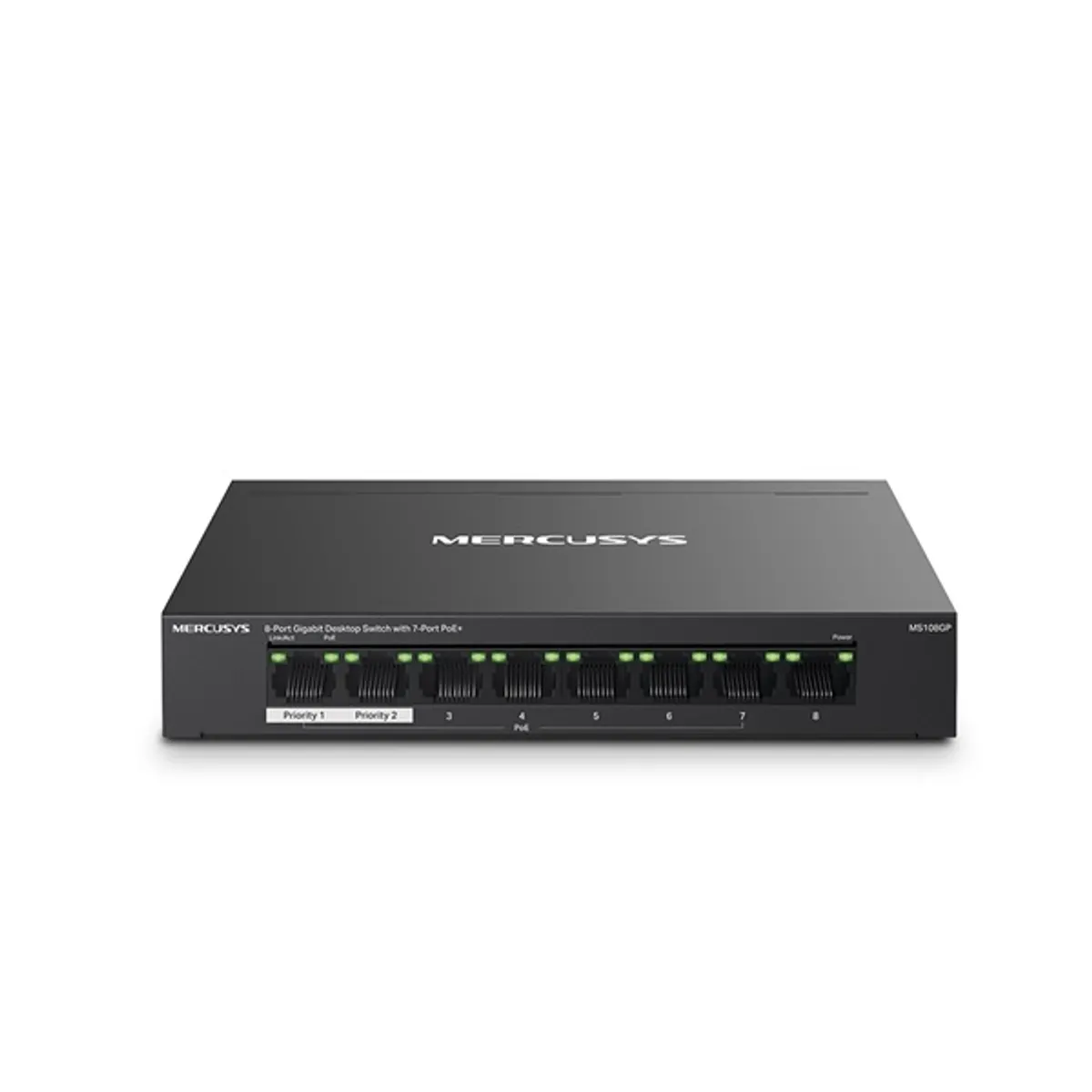 TP-LINK MS108GP 8-portos gigabit asztali kapcsoló 7 PoE port 65W #1