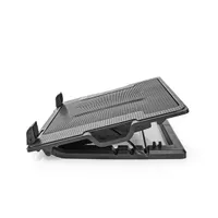 NEDIS NBCR200BK notebookhűtő állvánnyal 2x140mm ventilátor 18" led usb hub #7