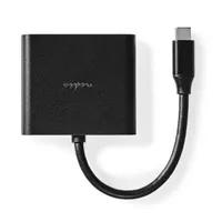 NEDIS CCGB64770BK01 USB C 3 portos adapter HDMI 4K@30Hz USB A USB C 3.2 Gen1 #3