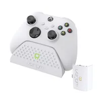 VENOM VS2870 töltőállomás fehér 2 db akkumulátor kompatibilis Xbox Series X S és Xbox One kontrollerrel