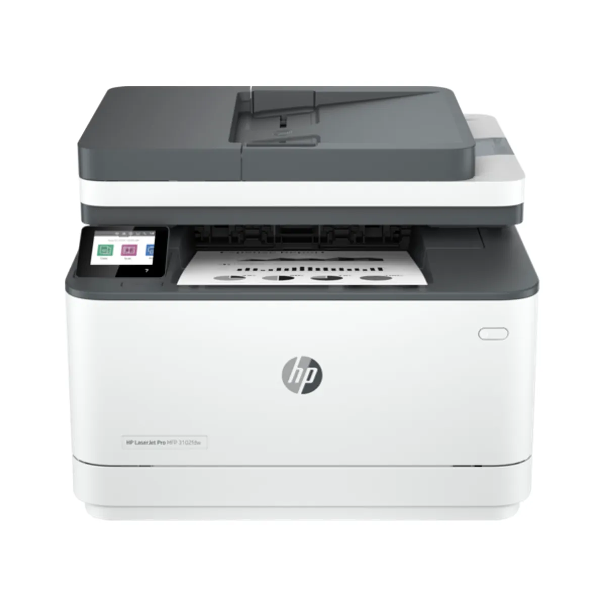 HP OPH 3G630F#B19 Multifunkciós lézer ADF 250 lap bemeneti adagoló USB LAN vezeték nélküli 33 ppm A4 1200x1200 512MB Fax 100 lap kimeneti adagoló #1