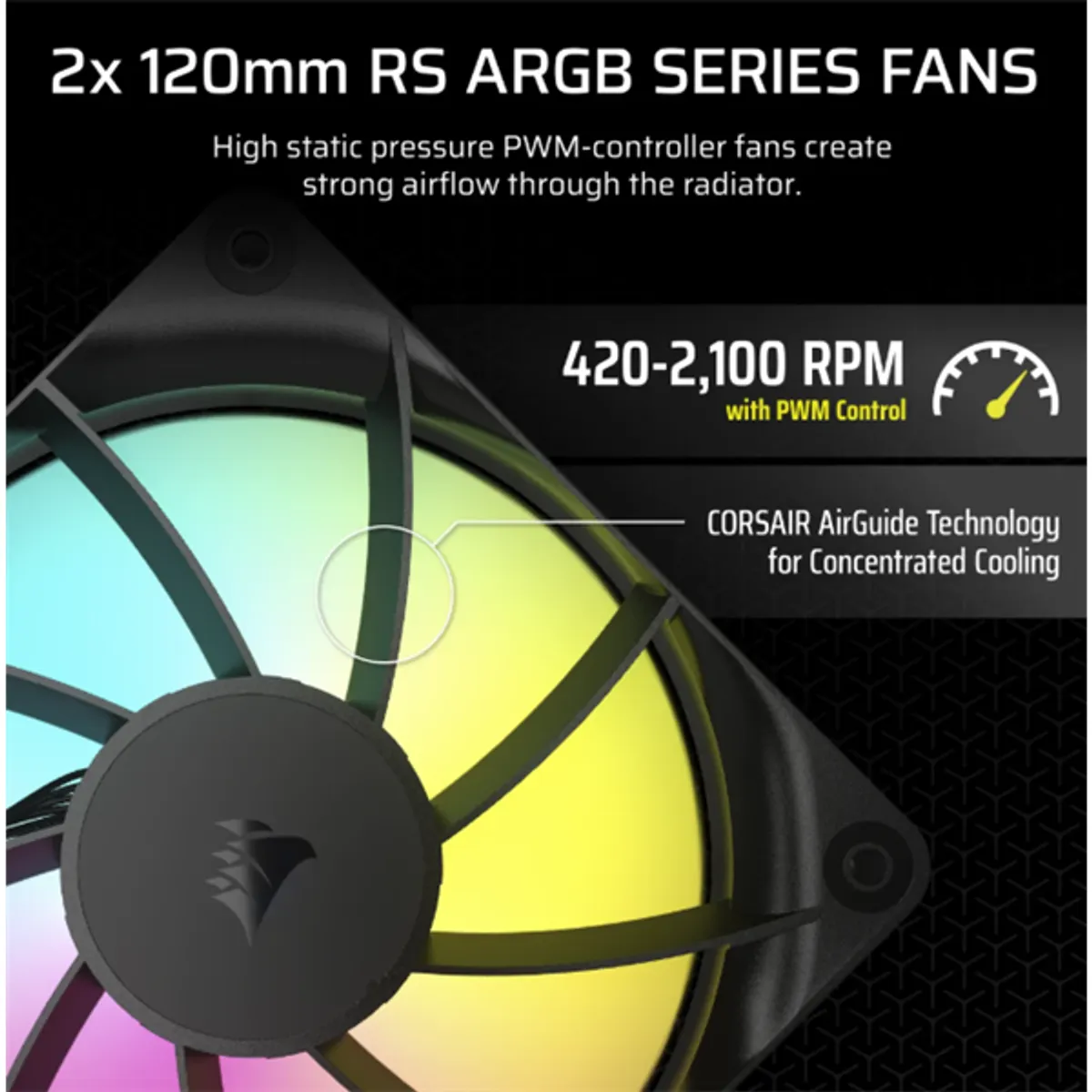 CORSAIR CW-9060092-WW Nautilus 240 RS ARGB vízhűtő 2 ventilátor 240mm radiátor #4