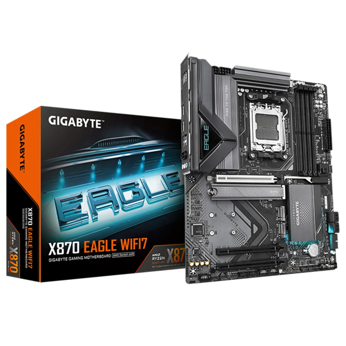 Gigabyte X870 EAGLE WIFI7 X870 EAGLE WIFI7 AM5 DDR5 256GB 2,5 GbE Wi-Fi 7 ATX #1